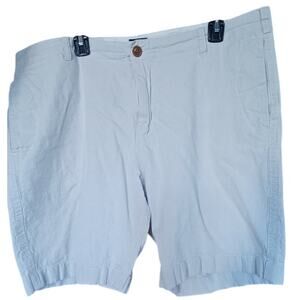 J. Crew Men's Tan Linen Cotton Beach Shorts Size 38 Waist Inseam 8 inches